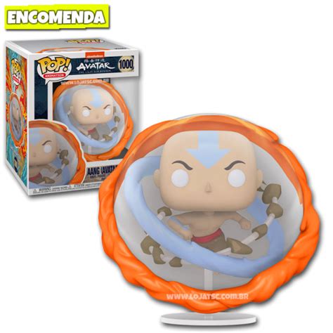 Funko Pop Avatar Aang Avatar State 1000 Loja Tsc