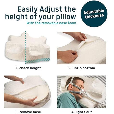 Cpap Pillow Sleep Apnea Pillow Design Improves Breathing