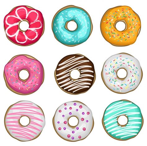 Donut Vector Art At Vectorified Collection Of Donut Vector Art