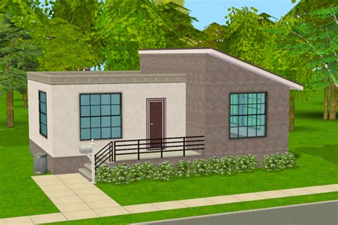 Sims 2 Modern House - House Decor Concept Ideas