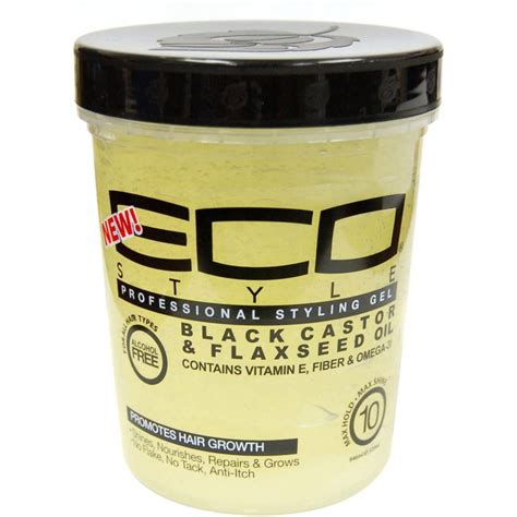 Eco Styler Styling Gel Black Castor Black 32oz