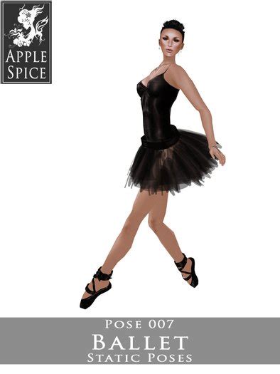 Second Life Marketplace Apple Spice Ballet Pose 007