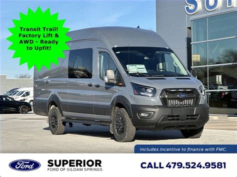 New Ford Transit Commercial Cargo Van Transit Long El In