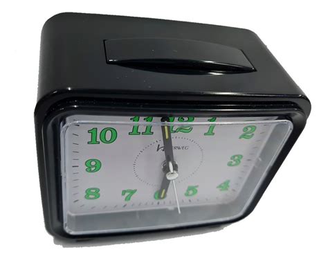 Reloj Despertador Analogo Herweg Alarma Para Mesa Agujas Mercado Libre