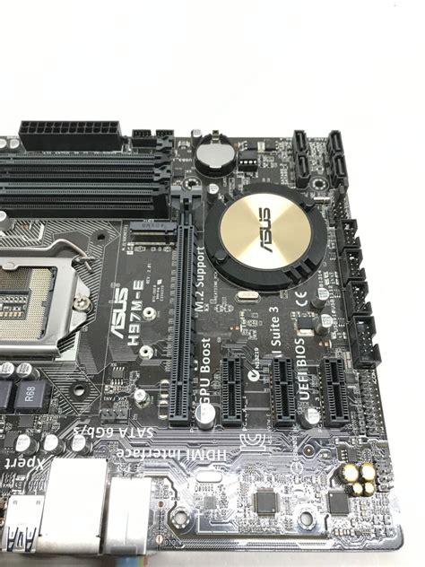 ASUS H97M-E Motherboard w/ IO Shield Successful POST - Living Green ...