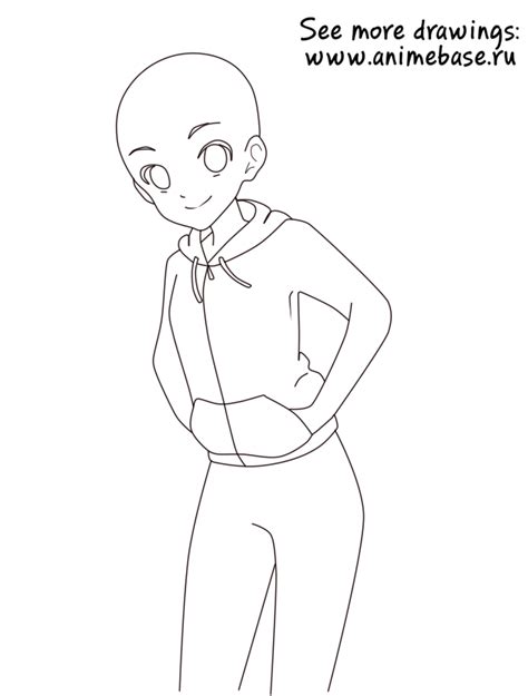 Anime Hands In Pockets Pose Drawing I Need 12 Of Them For The Drawing