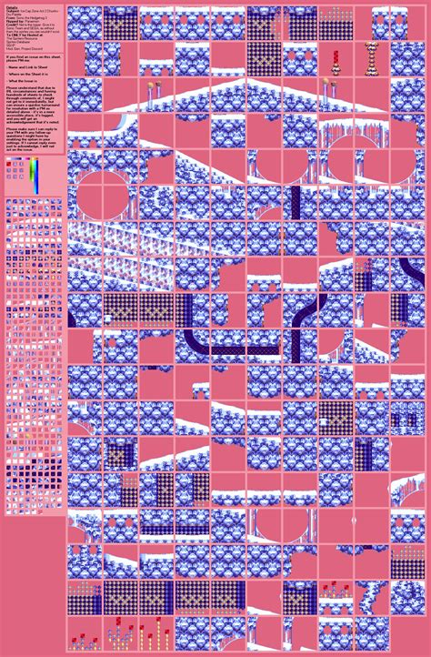 Sonic Background Sprite Sheet