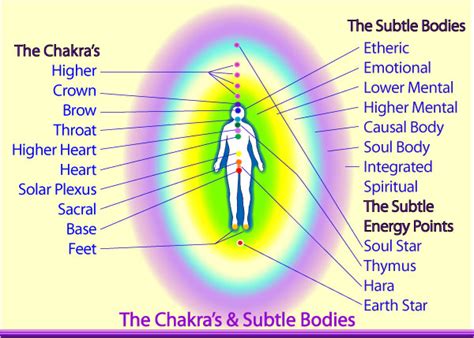 A Guide To The Subtle Energy Bodies And Points