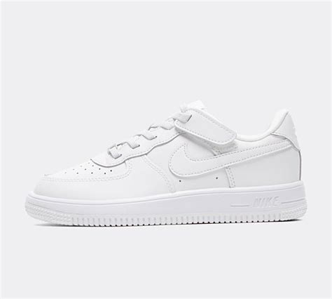 Nike Infant Force 1 Low EasyOn Trainer | White / White / White | Footasylum