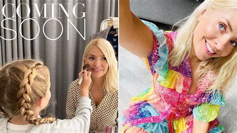 Holly Willoughby Lets Daughter Belle Nine Do Her Makeup In Rare Snap