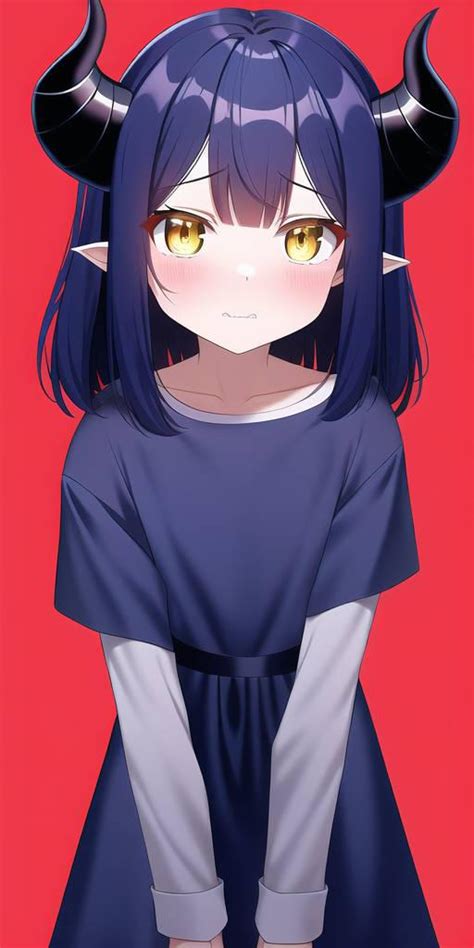 A Cute Demon Girl [novelai] By Deltakinghakujutsu On Deviantart