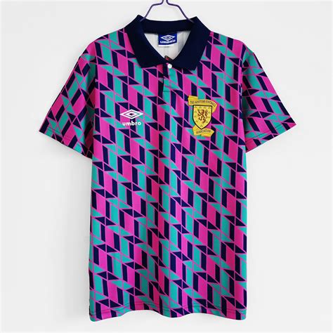 Scotland 1988 Away Retro Football Shirt Etsy