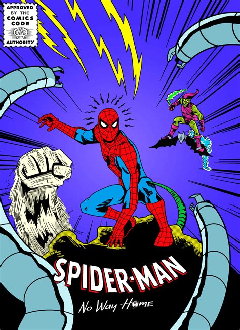 Spider-Man No Way Home poster- Retro Comic style by Soyelmejor999 on DeviantArt