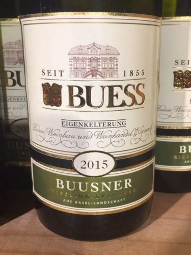 Buess Buusner Riesling Sylvaner Vivino US