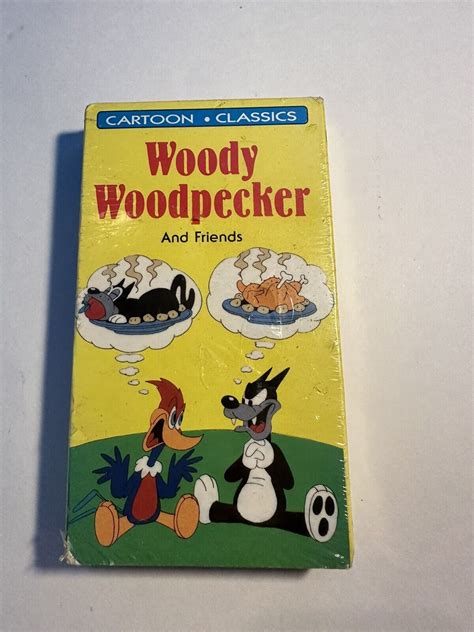 Woody Woodpecker Favorite Cartoon Classics Vhs New Sealed The Best