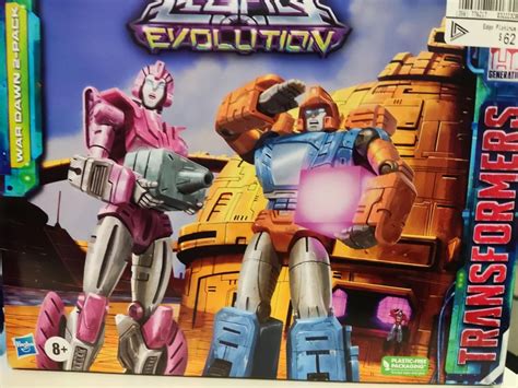 Transformers Legacy: Evolution War Dawn Dion & Erial 2-Pack In-Hand ...