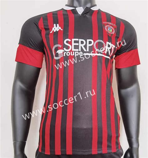 2023 2024 Alger Home Red Black Thailand Soccer Jersey AAA 9171 USM Alger