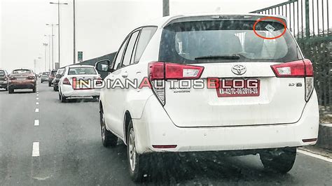 Toyota Innova Petrol Cng Company Fitted Spied Testing