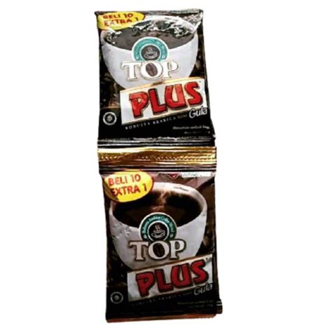 Jual Top Plus Gula Kopi Renteng Isi Sachet Bonus Sch Gr