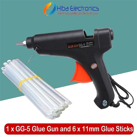 Hot Melt Watt Gg Glue Gun And Cm Transparent Hot Melt Glue Sticks Glue Roads Heavy Duty