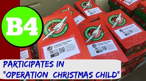 Operation Christmas Child Labels Printable