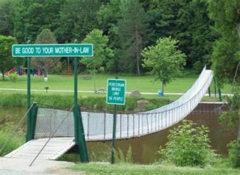 Croswell Swinging Bridge | Michigan