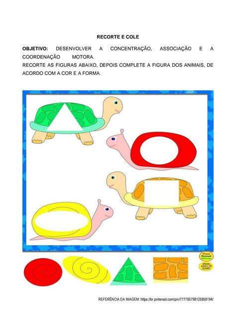 Atividades Para Autista Ed Infantil Image To U