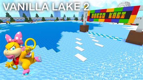 Snes Vanilla Lake Mario Kart In Minecraft Youtube