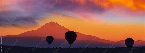 Balloons in Cappadocia Stock Photo | Adobe Stock