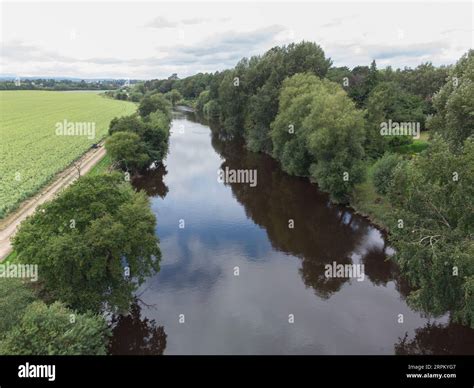 The River Wye Near Hereford England Stock Photo Alamy