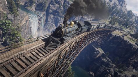 Steam Train On The Bridge Rrdr2