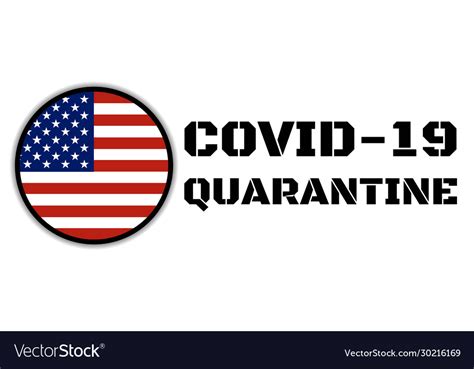 Quarantine And And Social Distancing Concept Stay Vector Image