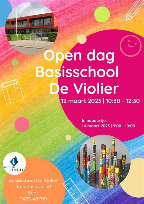 Open Dag 2023 Schoolblog Basisschool De Violier