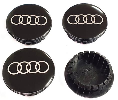 AUDI DEKIELKI KAPSLE DEKLE DO ALUFELG 58mm 46mm Znaczki AUDI LOGO Za 49