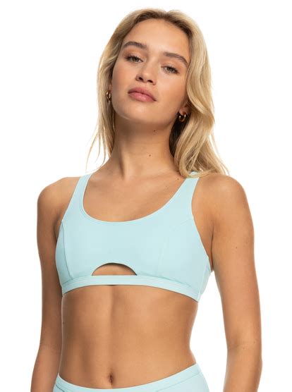 Roxy Pro The Tilt Shift Bra Bikini Top For Women Roxy