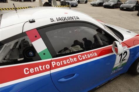 Il Centro Porsche Catania Schiera Una Sua Carrera Al Carrera Cup Italia