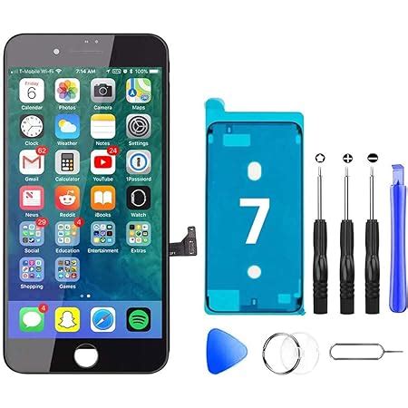 Lwmtt Display Reparatur Set F R Iphone Display Schwarz Ersatz Lcd