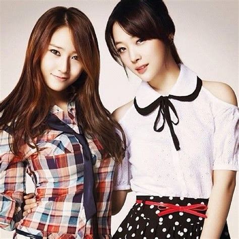 Choi Sulli And Krystal Jung Telegraph