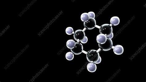 Cyclohexane Molecule Stock Video Clip K0011238 Science Photo Library