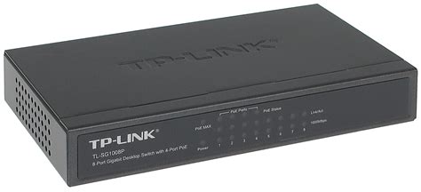 Switch Poe Tl Sg1008p 8 Port Tp Link Poe Switches With Up To 8 Ports