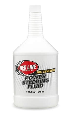 Red Line Synthetic Oil. Power Steering Fluid