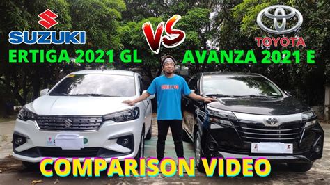 Suzuki Ertiga Vs Toyota Avanza X Comparison Video X Review