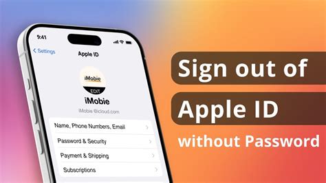 [3 Ways] How To Sign Out Of Apple Id Without Password 2024 Youtube