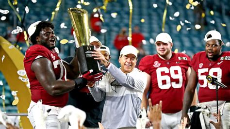 With Seven National Championships, Saban Stands Alone - TMG Sports