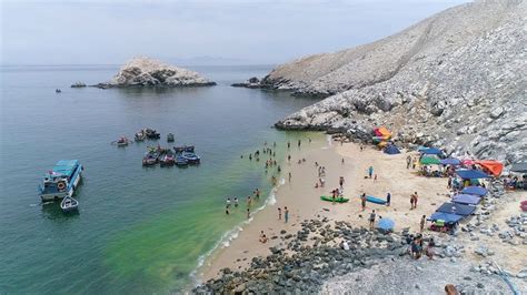 Playa Las Conchuelas Visita Este Para So De La Isla Blanca En Chimbote