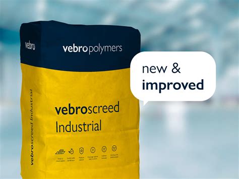 New & Improved: vebroscreed Industrial just got even better! - Vebro