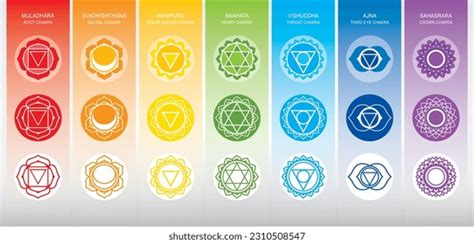 1,715 Chakras 7 Colors Images, Stock Photos & Vectors | Shutterstock