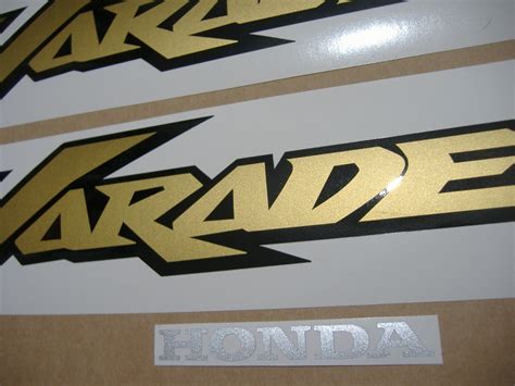 Honda Varadero Xl V Replacement Decals Set Red Version Moto