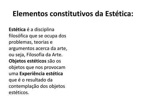 O Que é Estética Em Filosofia