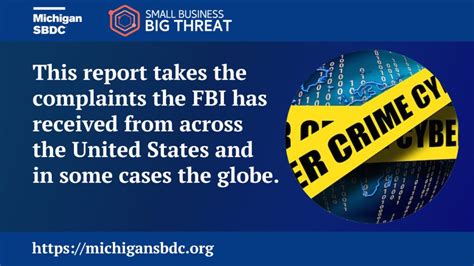 Internet Crime Report Michigan Sbdc